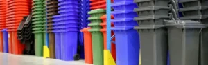 2-wiel afvalcontainers